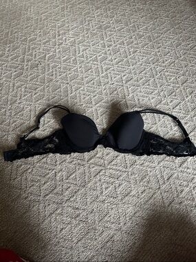 No Boundaries Black Lace Push-Up Bra